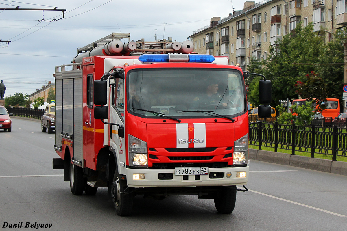 Кировская область, № К 783 РК 43 — Isuzu NРS75 [Z7X]