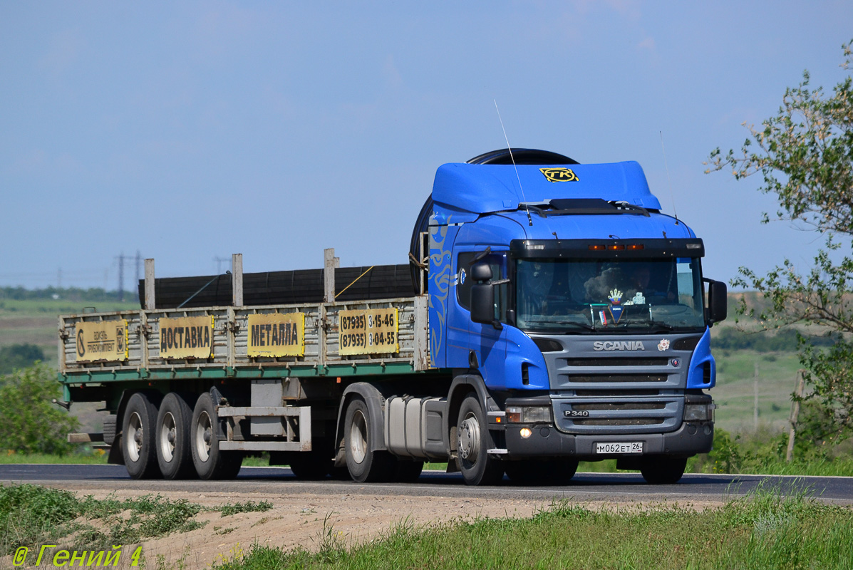 Ставропольский край, № М 062 ЕТ 26 — Scania ('2004) P340