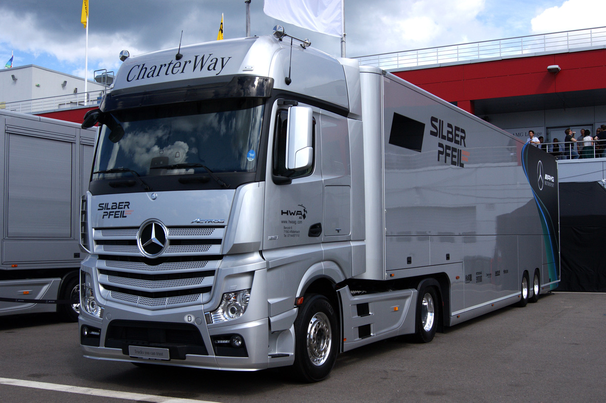 Германия, № B-CY 8186 — Mercedes-Benz Actros ('2011) 1851