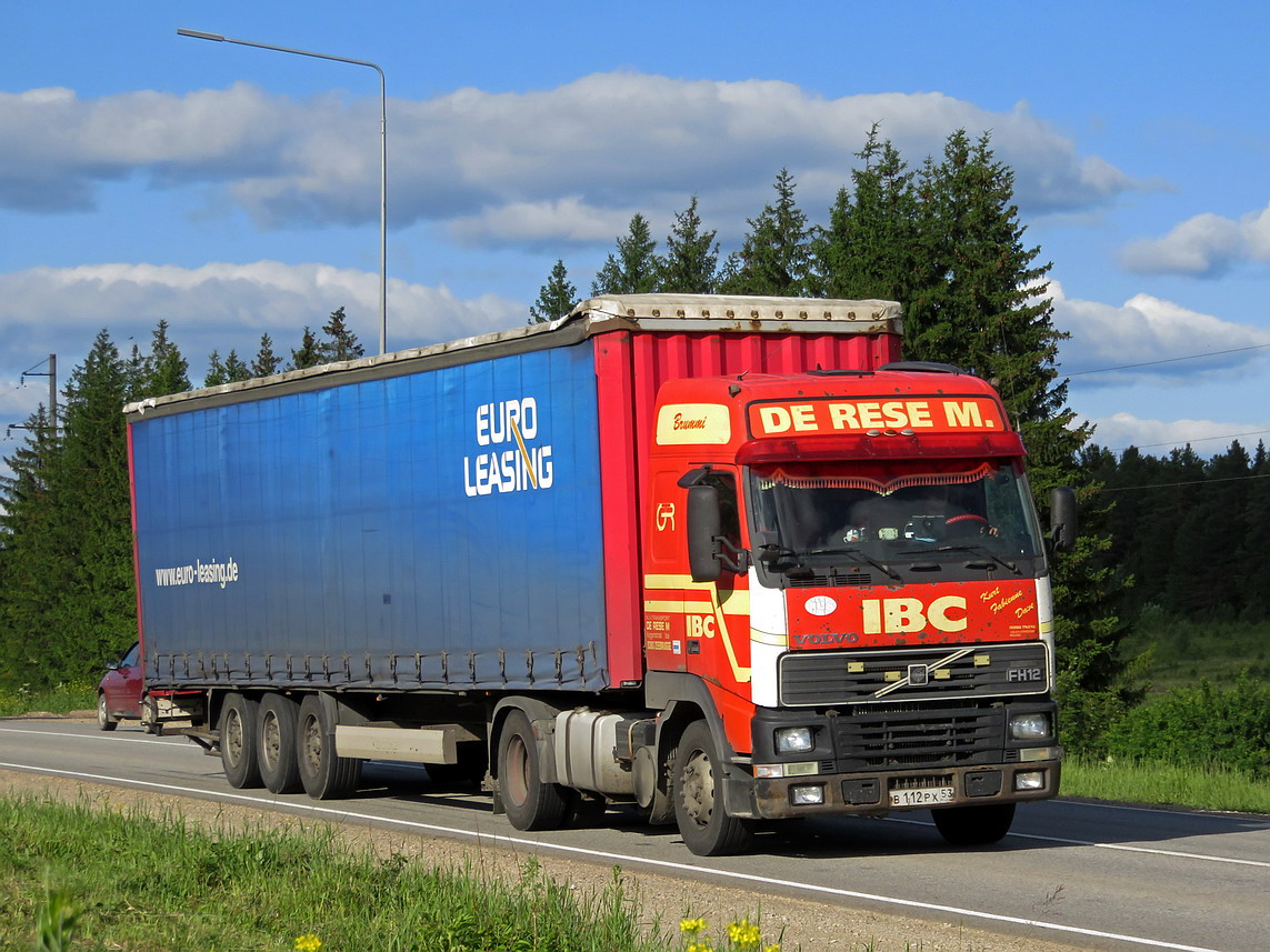 Новгородская область, № В 112 РХ 53 — Volvo ('1993) FH12.380