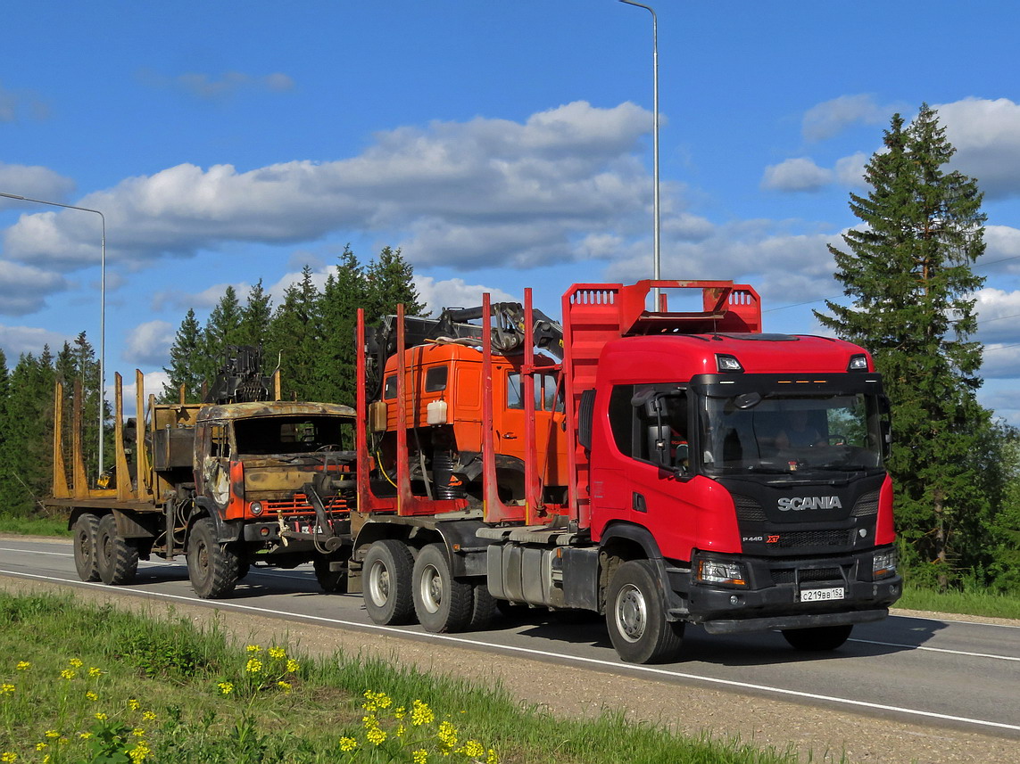 Нижегородская область, № С 219 ВВ 152 — Scania ('2016) P440