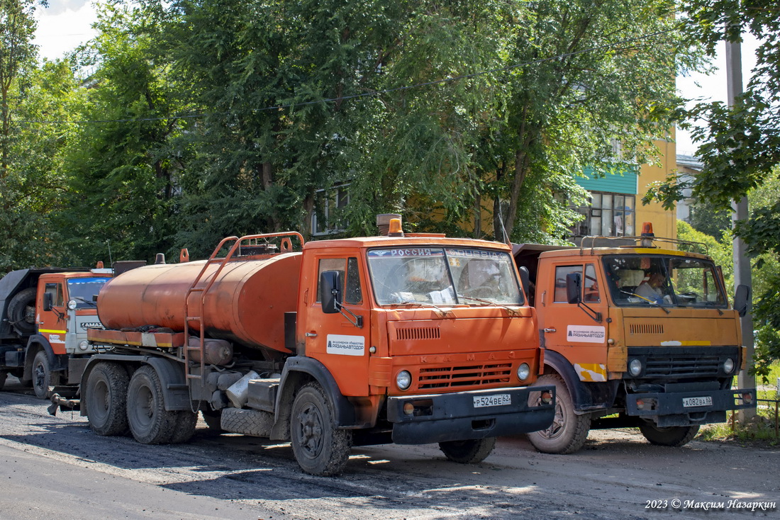 Рязанская область, № Р 524 ВЕ 62 — КамАЗ-53213