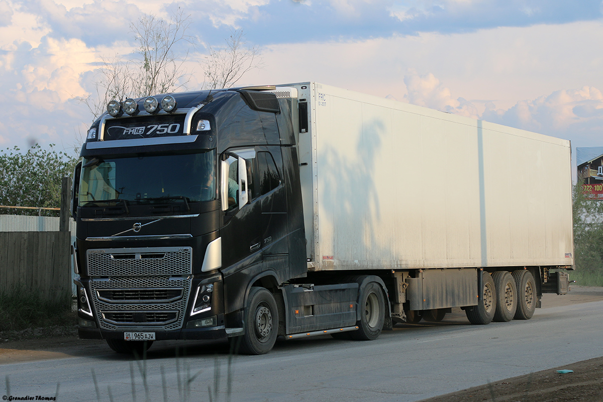 Киргизия, № 06 965 AJW — Volvo ('2012) FH16.750