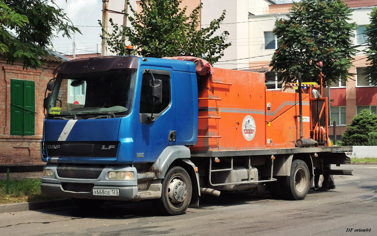 Краснодарский край, № Х 668 ОЕ 123 — DAF LF55 FA