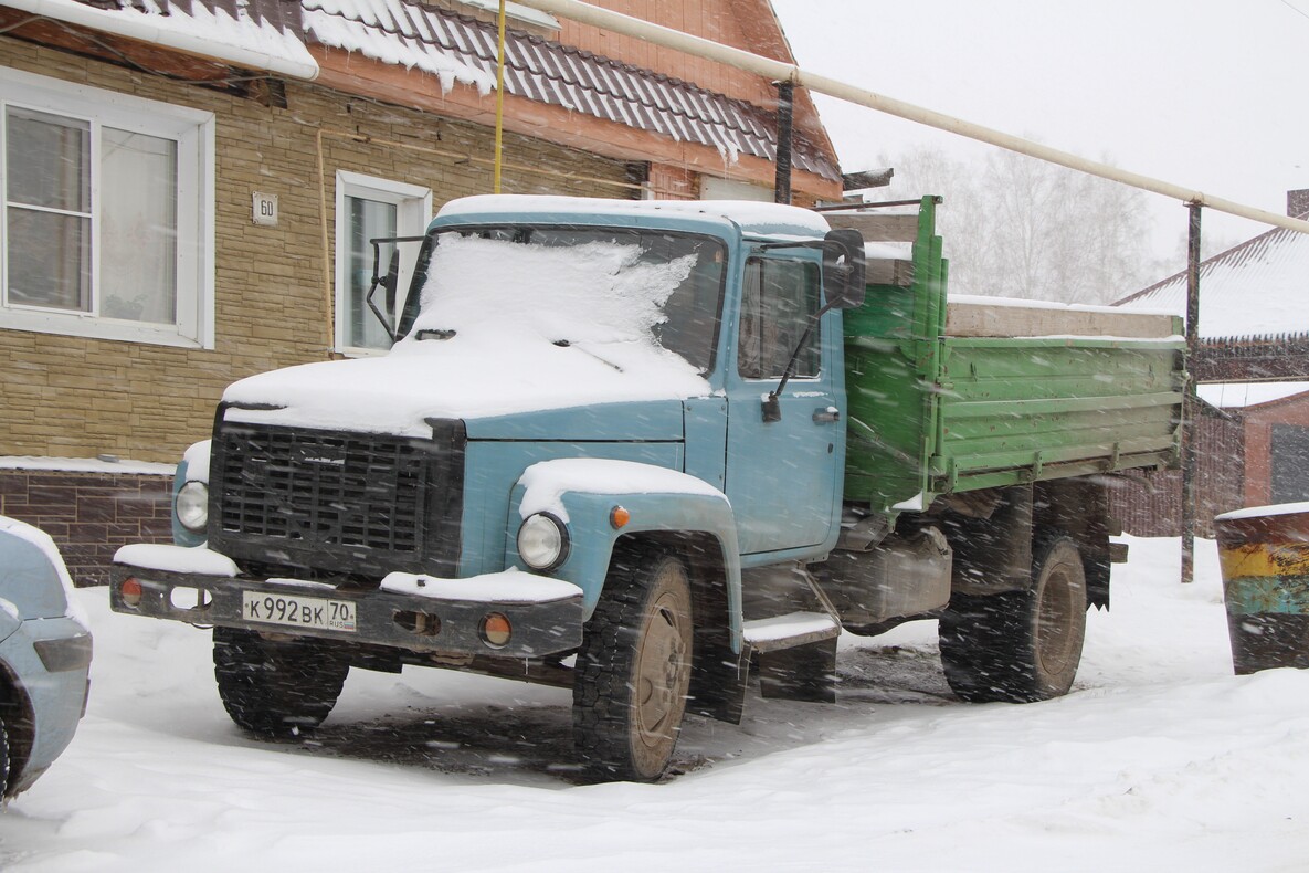 Томская область, № К 992 ВК 70 — ГАЗ-33072