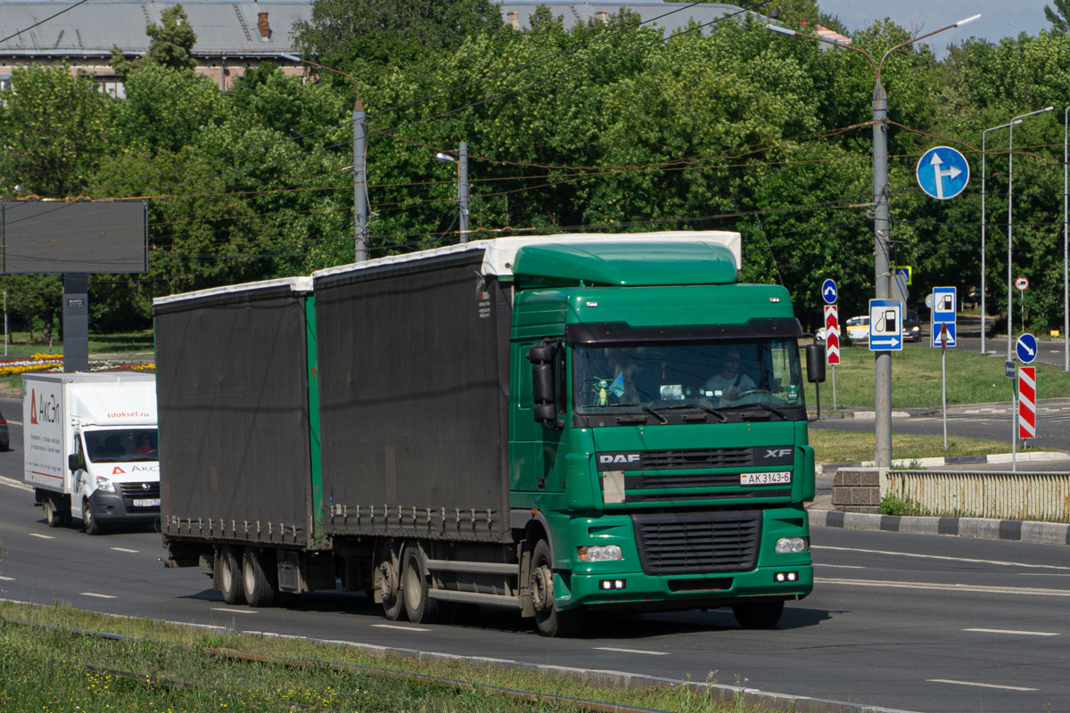 Могилёвская область, № АК 3143-6 — DAF XF95 FAR