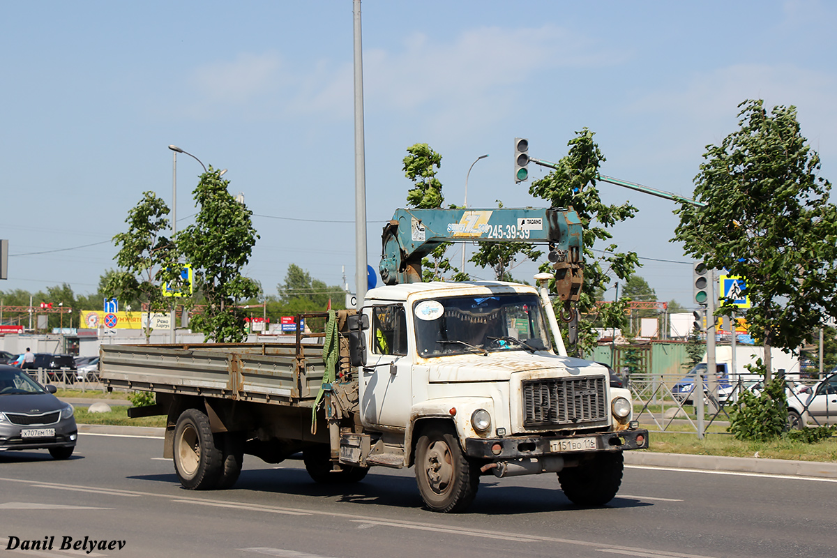 Татарстан, № Т 151 ВО 116 — ГАЗ-3309