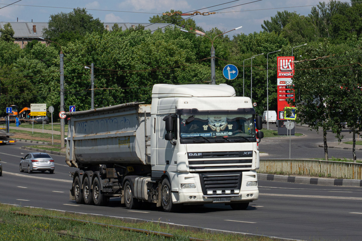 Нижегородская область, № Р 063 ХС 152 — DAF XF105 FT