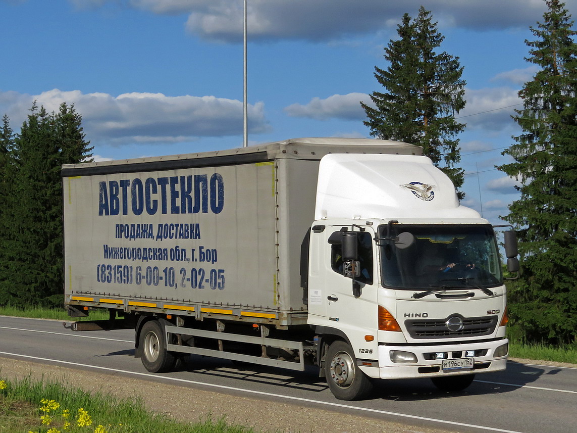 Нижегородская область, № М 196 СУ 152 — Hino 500