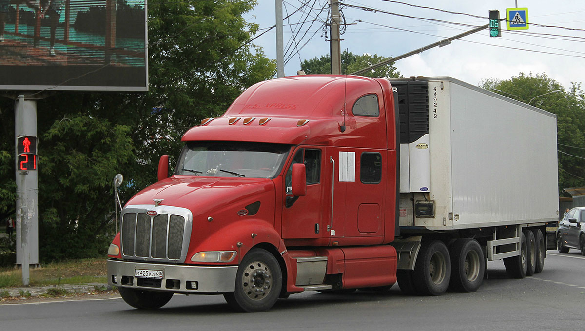 Тамбовская область, № М 425 КА 68 — Peterbilt 387