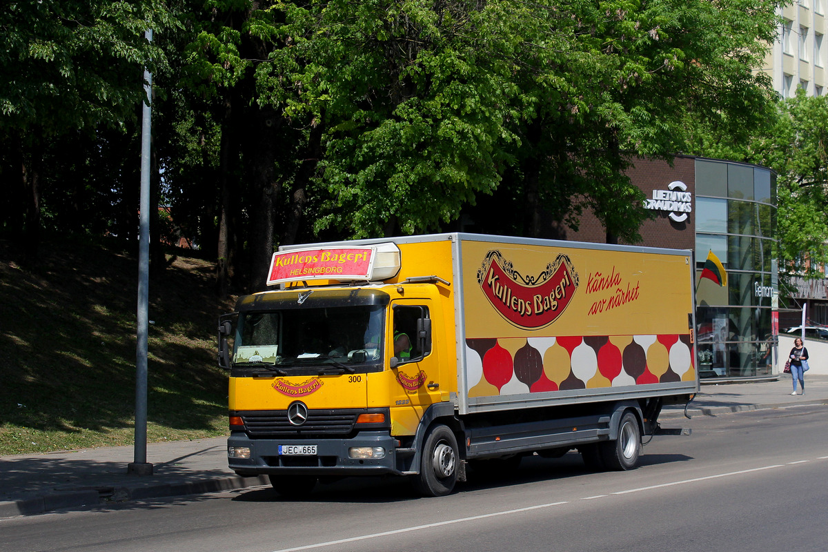 Литва, № JEC 665 — Mercedes-Benz Atego 1223