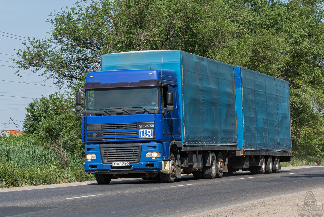 Алматы, № A 145 ZYO — DAF 95XF FAR