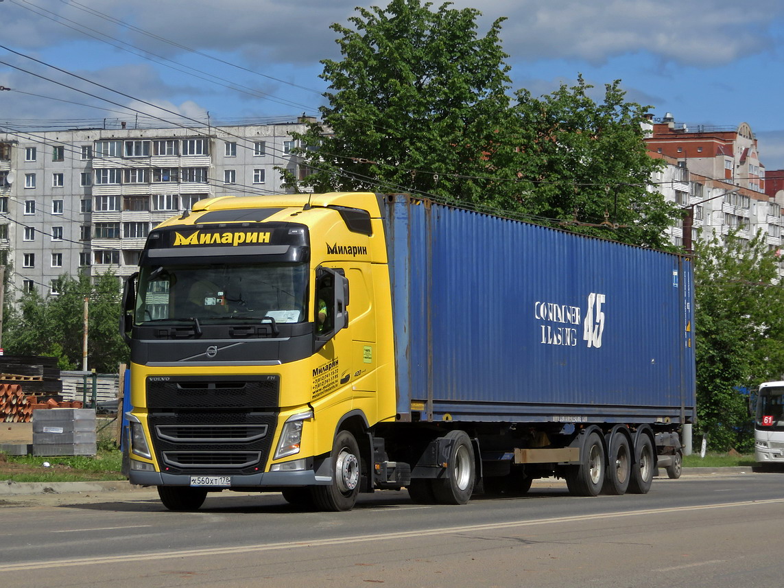 Санкт-Петербург, № Х 560 ХТ 178 — Volvo ('2012) FH.420 [X9P]