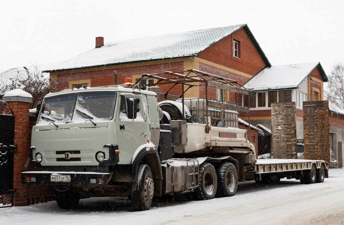 Томская область, № М 651 ОР 70 — КамАЗ-54118