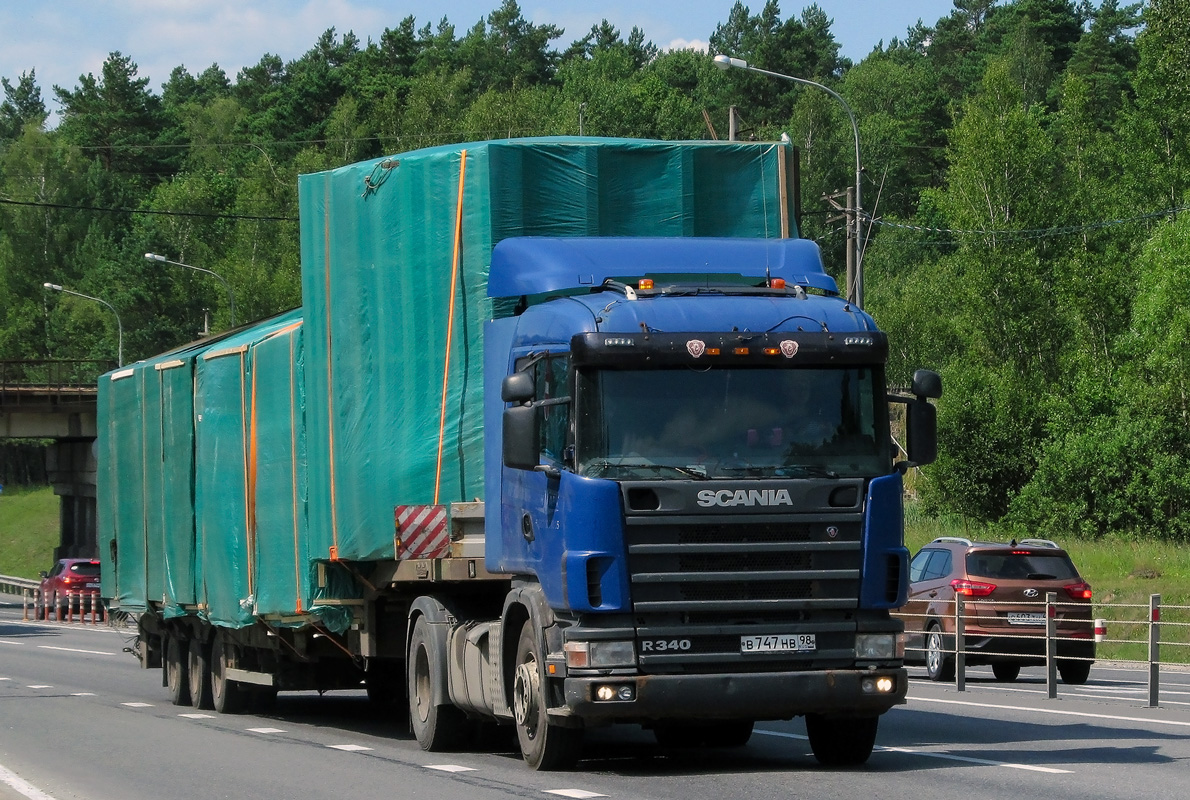 Санкт-Петербург, № В 747 НВ 98 — Scania ('2004) R340