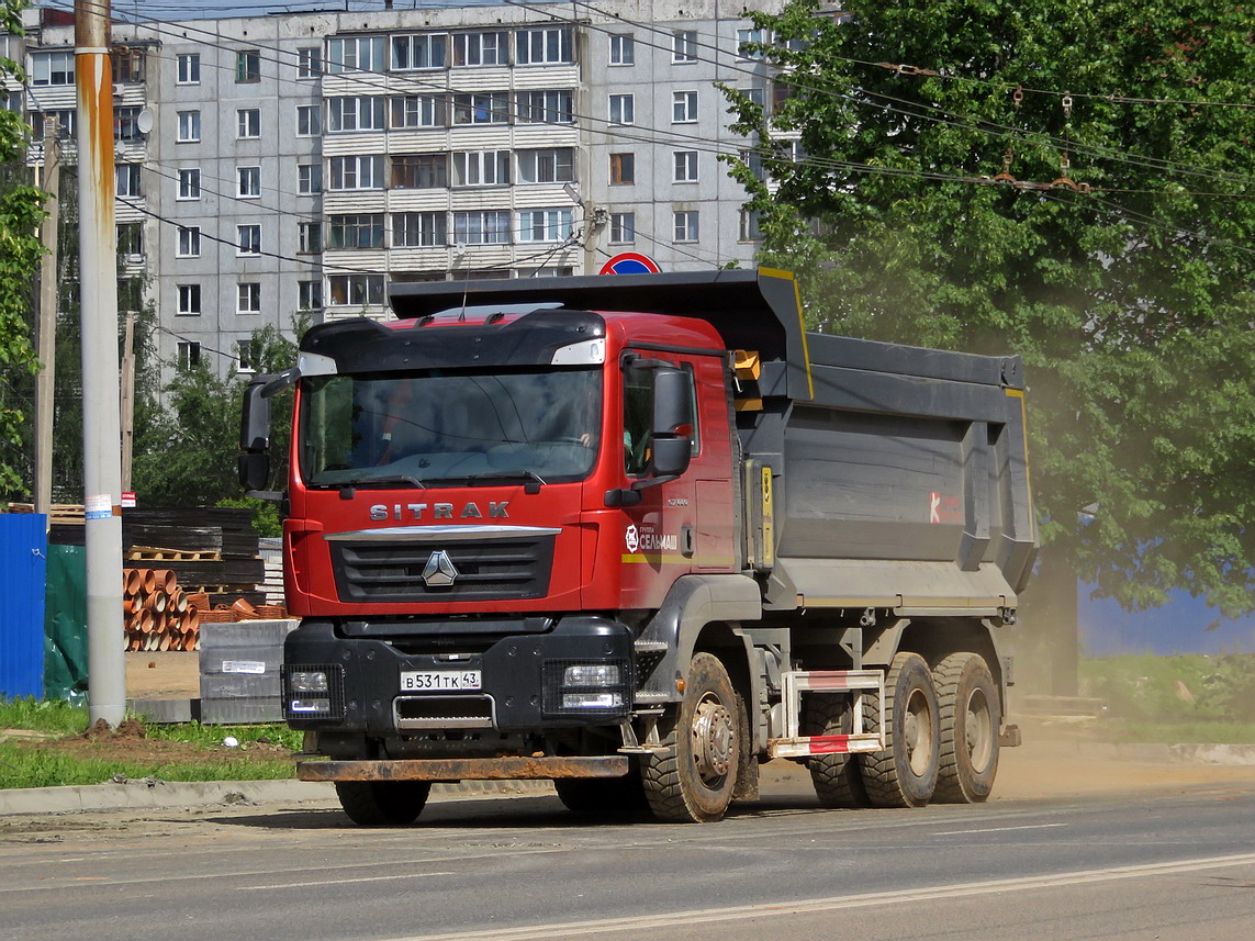 Кировская область, № В 531 ТК 43 — Sitrak C7H / G7 / C9H (общая)