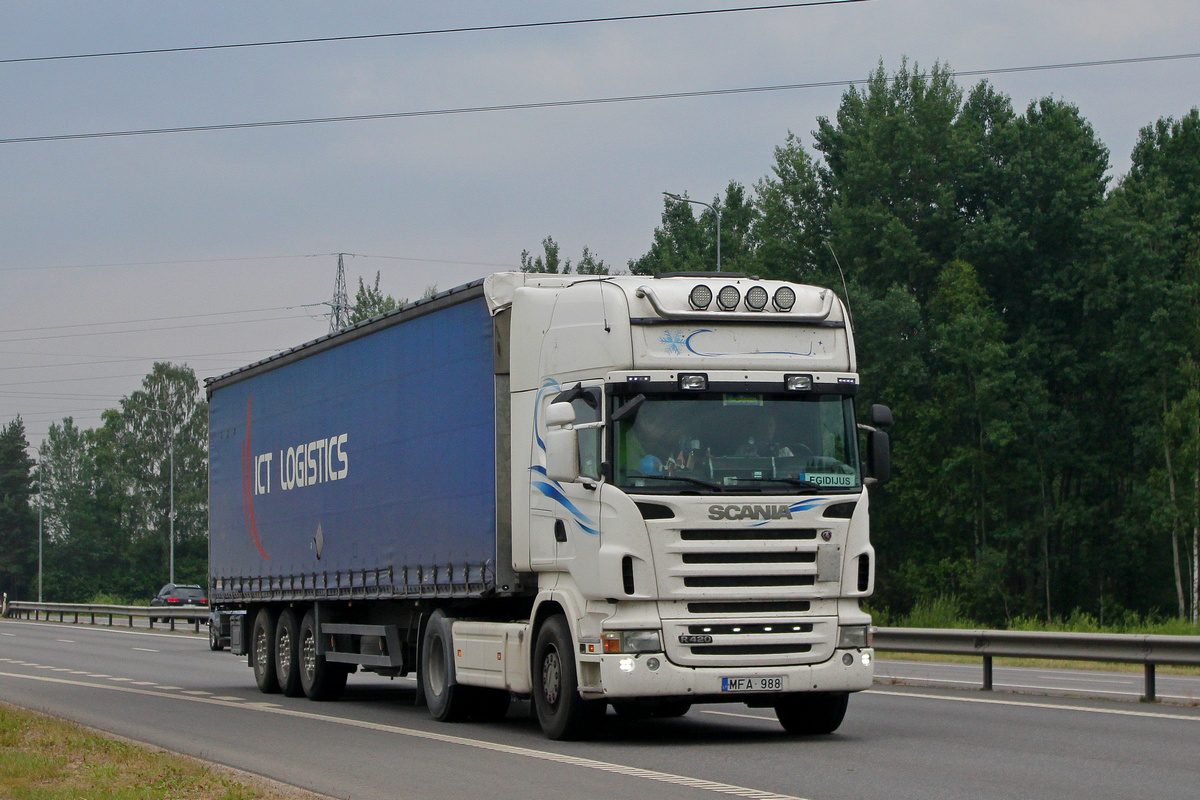 Литва, № MFA 988 — Scania ('2004) R420