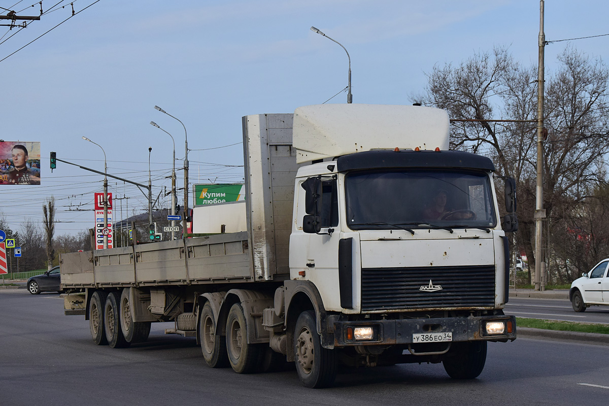 Волгоградская область, № У 386 ЕО 34 — МАЗ-642205