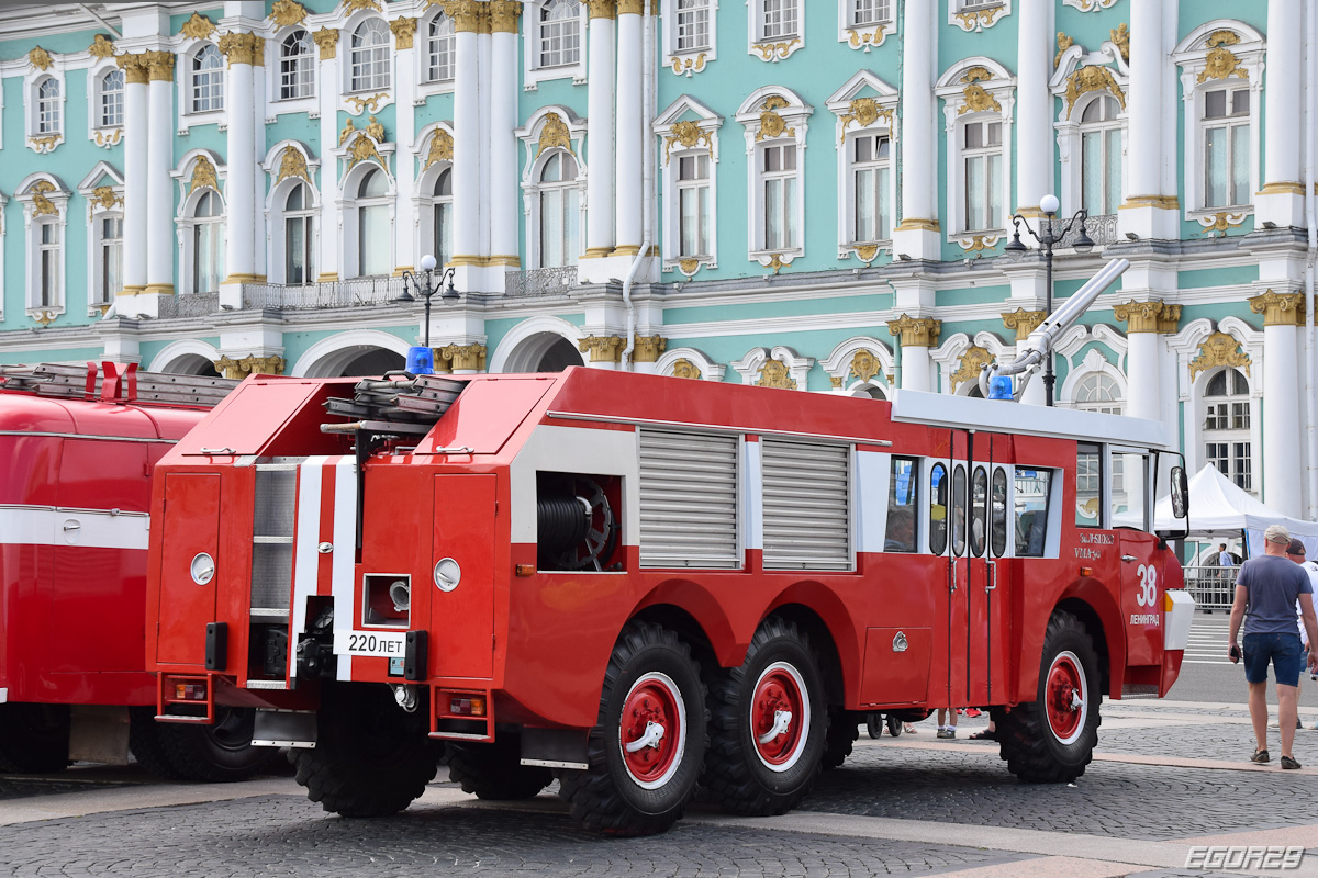 Санкт-Петербург, № (78) Б/Н 0001 — ЗИЛ-131; Санкт-Петербург — Парад, посвящённый 220-летию со дня образования пожарной охраны Санкт‑Петербурга (30.06.2023 г.)