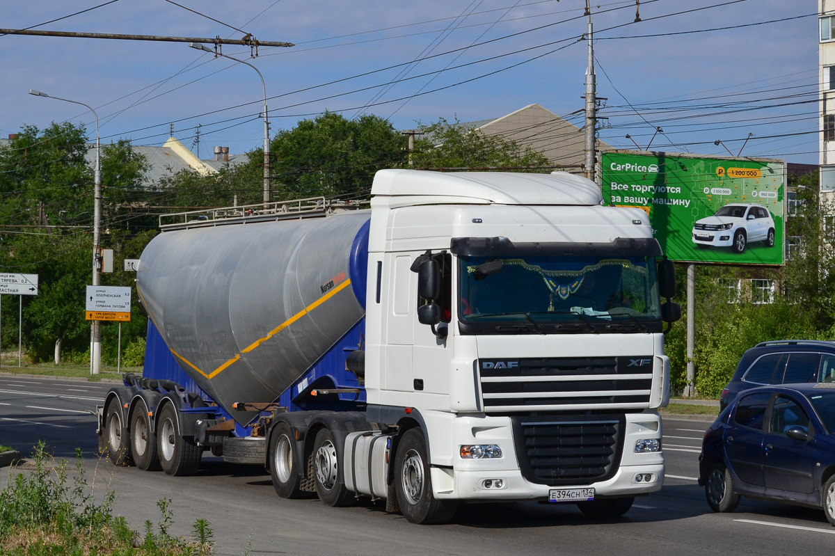 Волгоградская область, № Е 394 СН 134 — DAF XF105 FTG