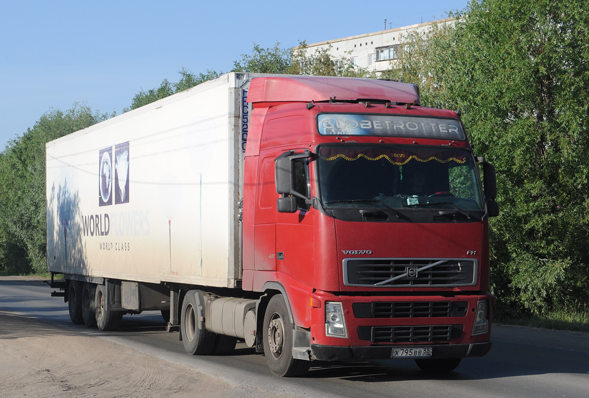 Омская область, № Х 795 ВВ 55 — Volvo ('2002) FH12.400