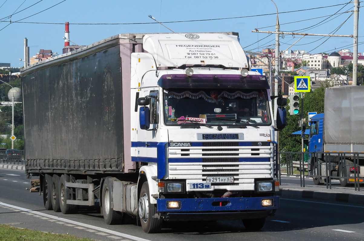 Смоленская область, № В 291 НУ 67 — Scania (II) R113M