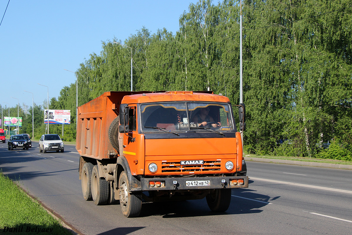 Кировская область, № О 412 НВ 43 — КамАЗ-54112