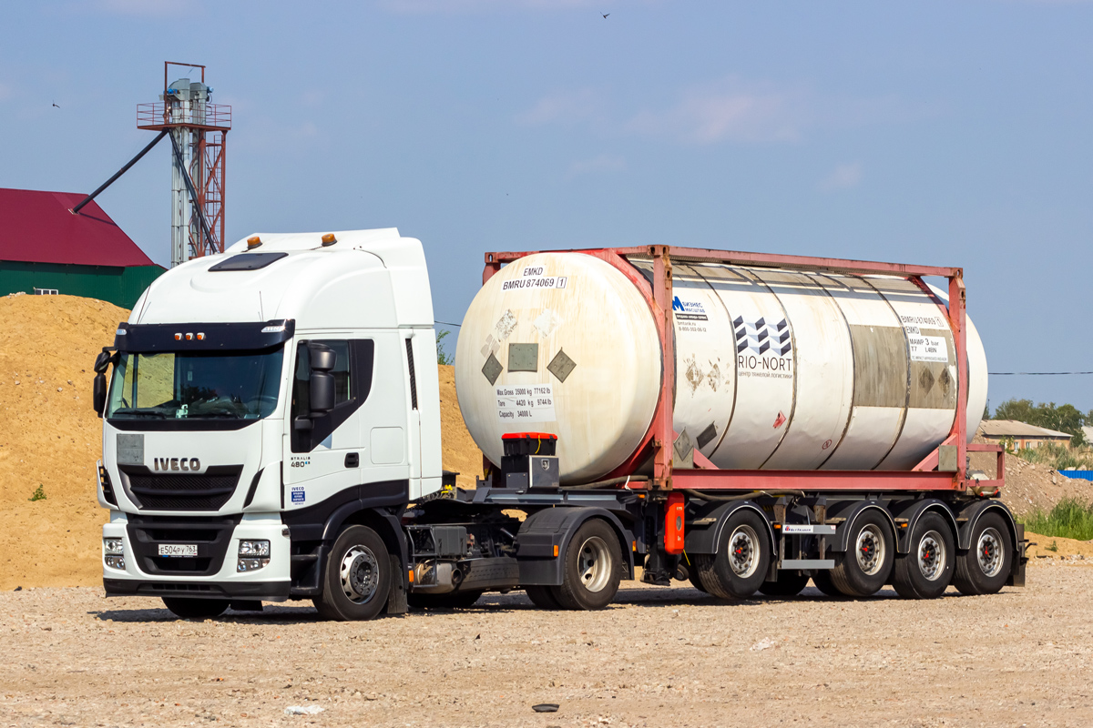 Самарская область, № Е 504 РУ 763 — IVECO Stralis ('2012) 460