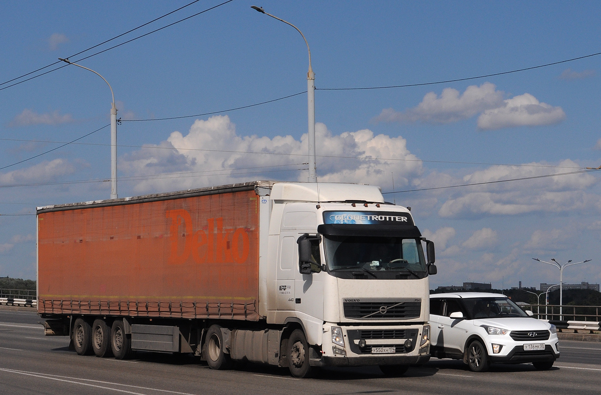 Челябинская область, № У 550 ХН 174 — Volvo ('2008) FH.440 [X9P]