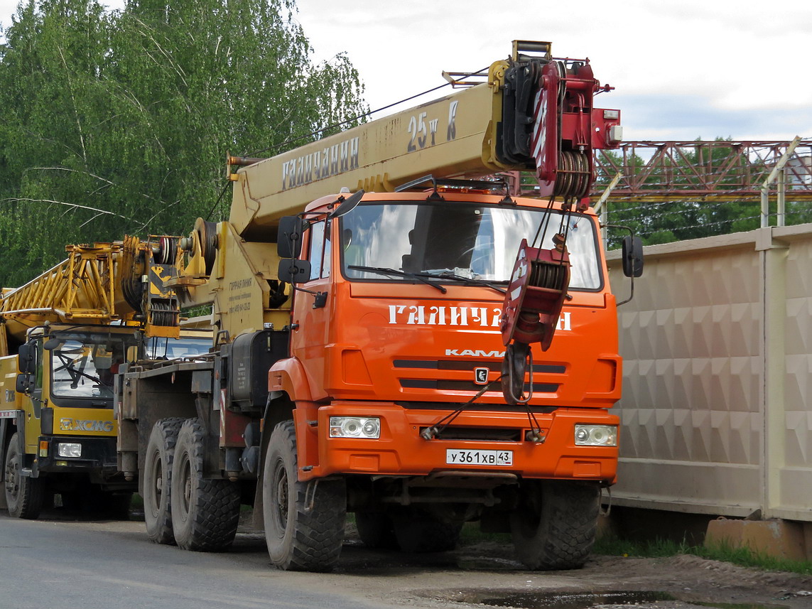 Кировская область, № У 361 ХВ 43 — КамАЗ-43118 (общая модель)