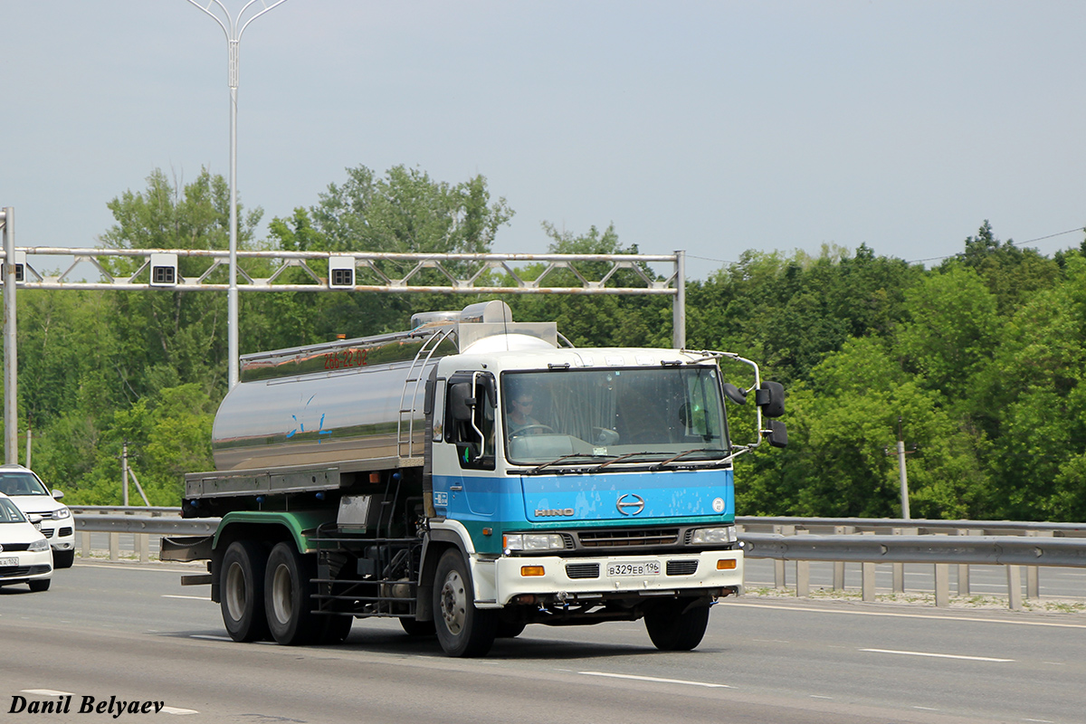 Башкортостан, № В 329 ЕВ 196 — Hino FR