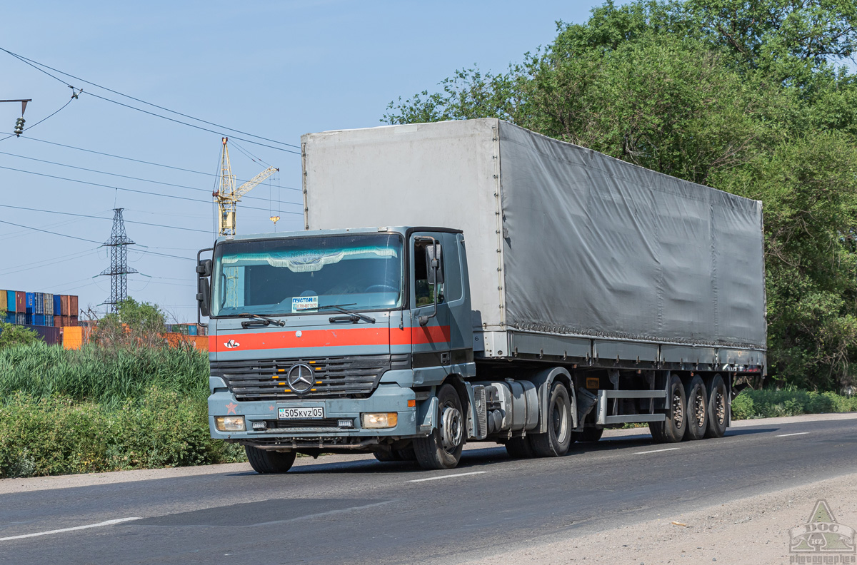 Алматинская область, № 505 KVZ 05 — Mercedes-Benz Actros ('1997) 1840