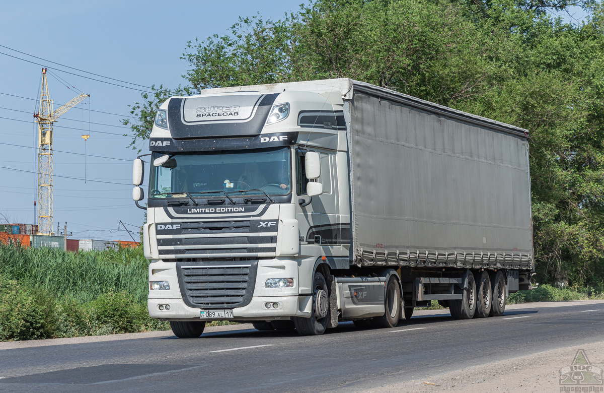 Шымкент, № 089 AL 17 — DAF XF105 FT