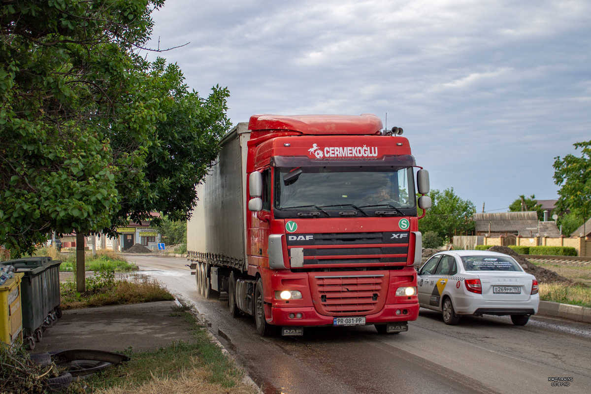 Грузия, № PR-081-PP — DAF XF105 FT