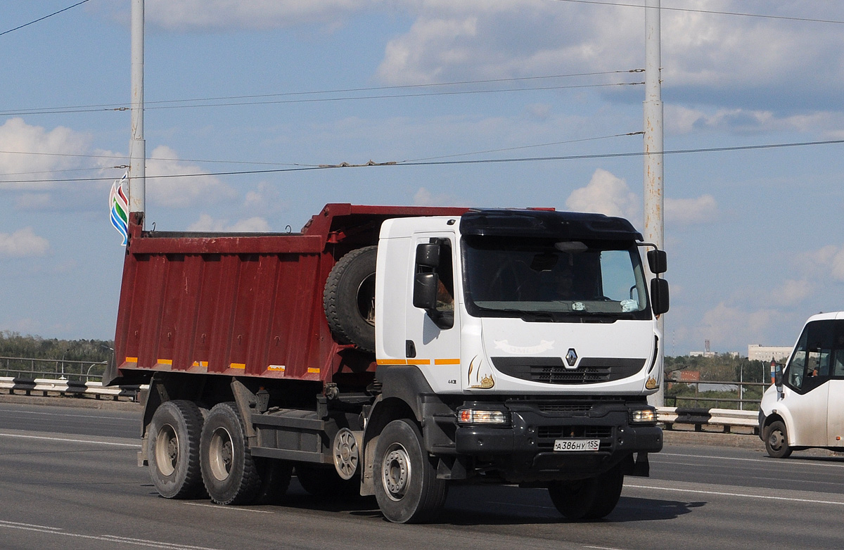 Омская область, № А 386 НУ 155 — Renault Kerax [X9P]