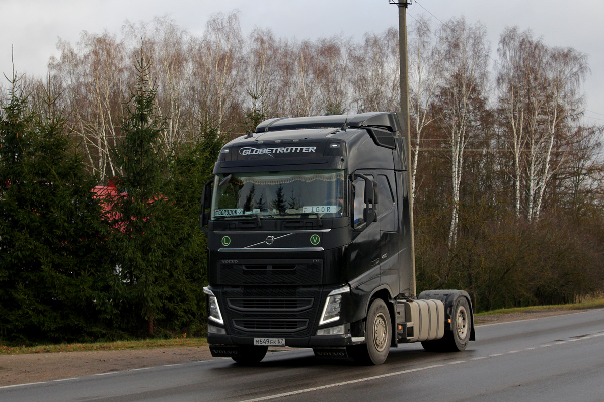 Смоленская область, № М 649 ЕК 67 — Volvo ('2012) FH.460 [X9P]