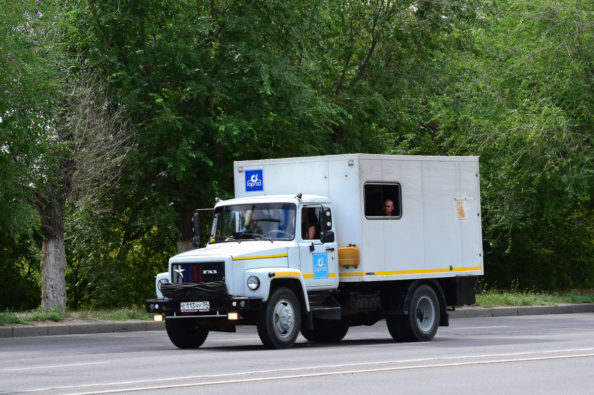 Волгоградская область, № С 113 НУ 34 — ГАЗ-3309