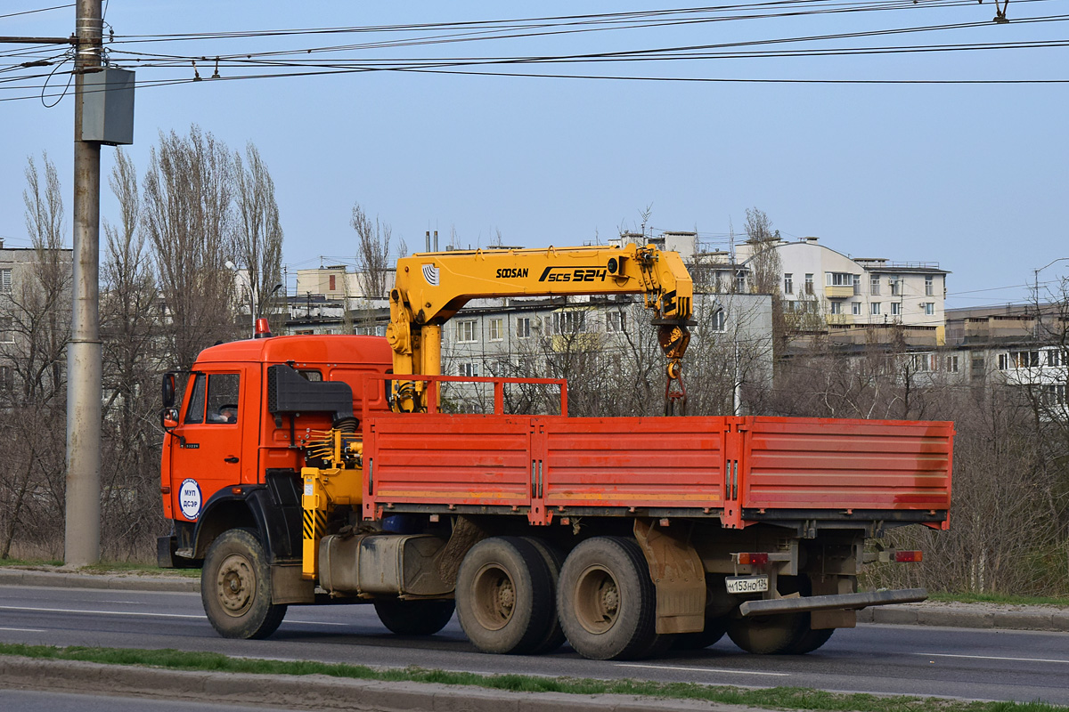 Волгоградская область, № М 153 НО 134 — КамАЗ-53229-15 [53229R]