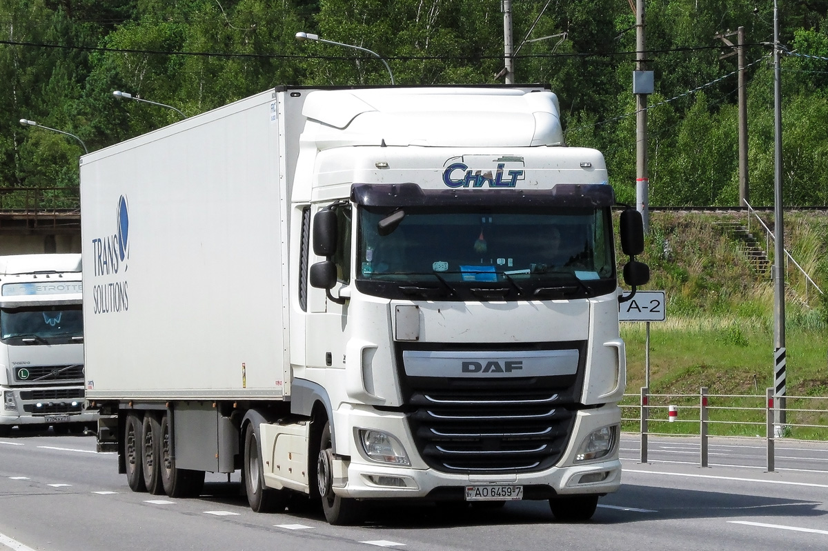 Минск, № АО 6459-7 — DAF XF Euro6 FT