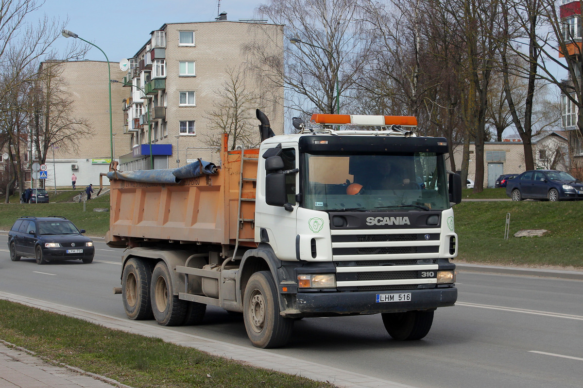 Литва, № LHM 516 — Scania ('1996, общая модель)