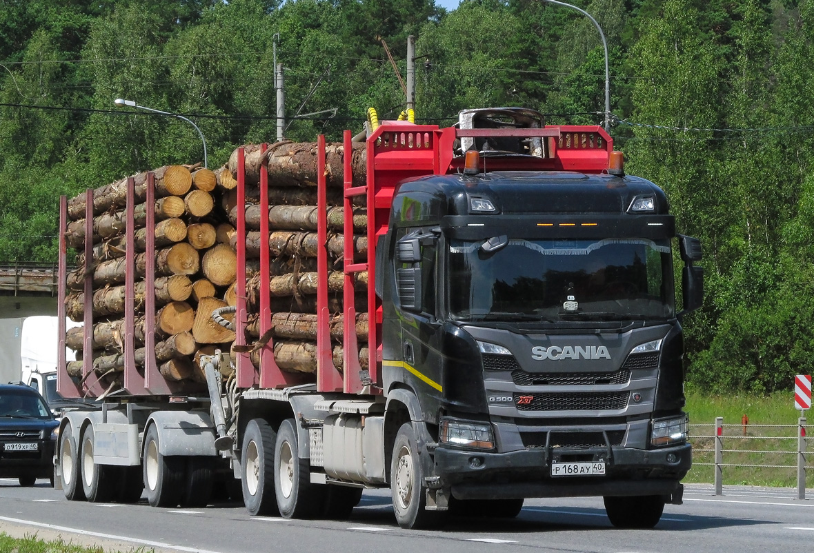 Калужская область, № Р 168 АУ 40 — Scania ('2016) G500