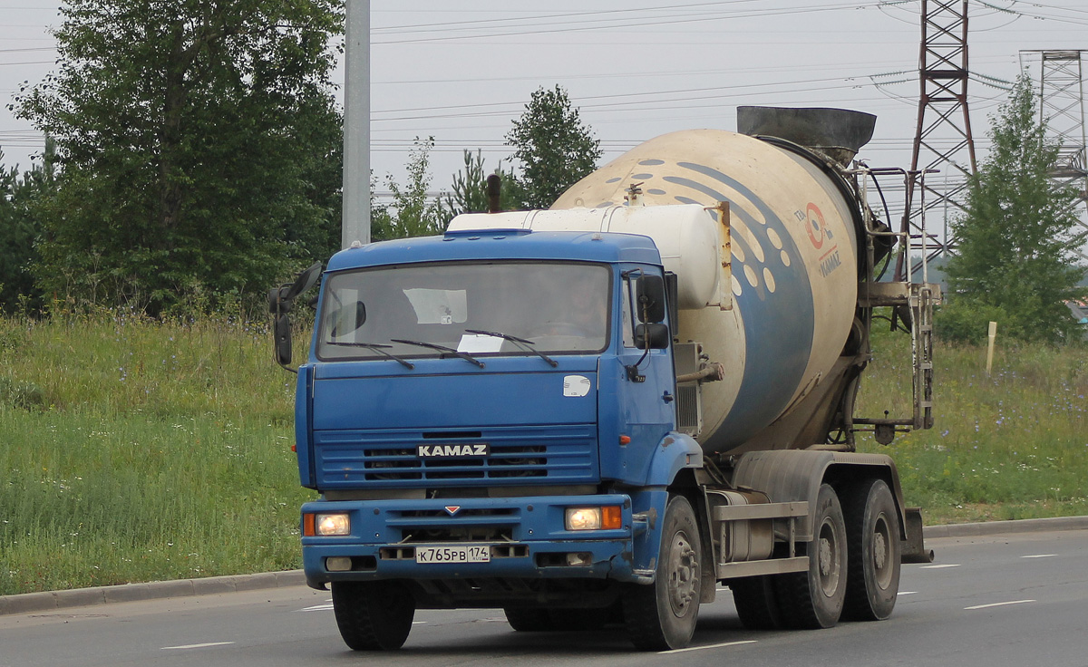 Челябинская область, № К 765 РВ 174 — КамАЗ-6520-61