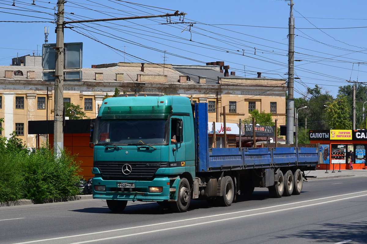 Калмыкия, № Е 026 РО 08 — Mercedes-Benz Actros ('1997) 1835