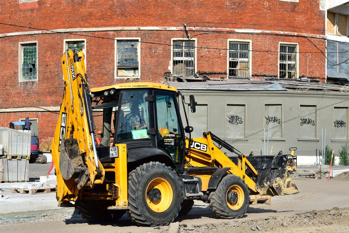 Тюменская область, № 4708 ОТ 72 — JCB 3CX