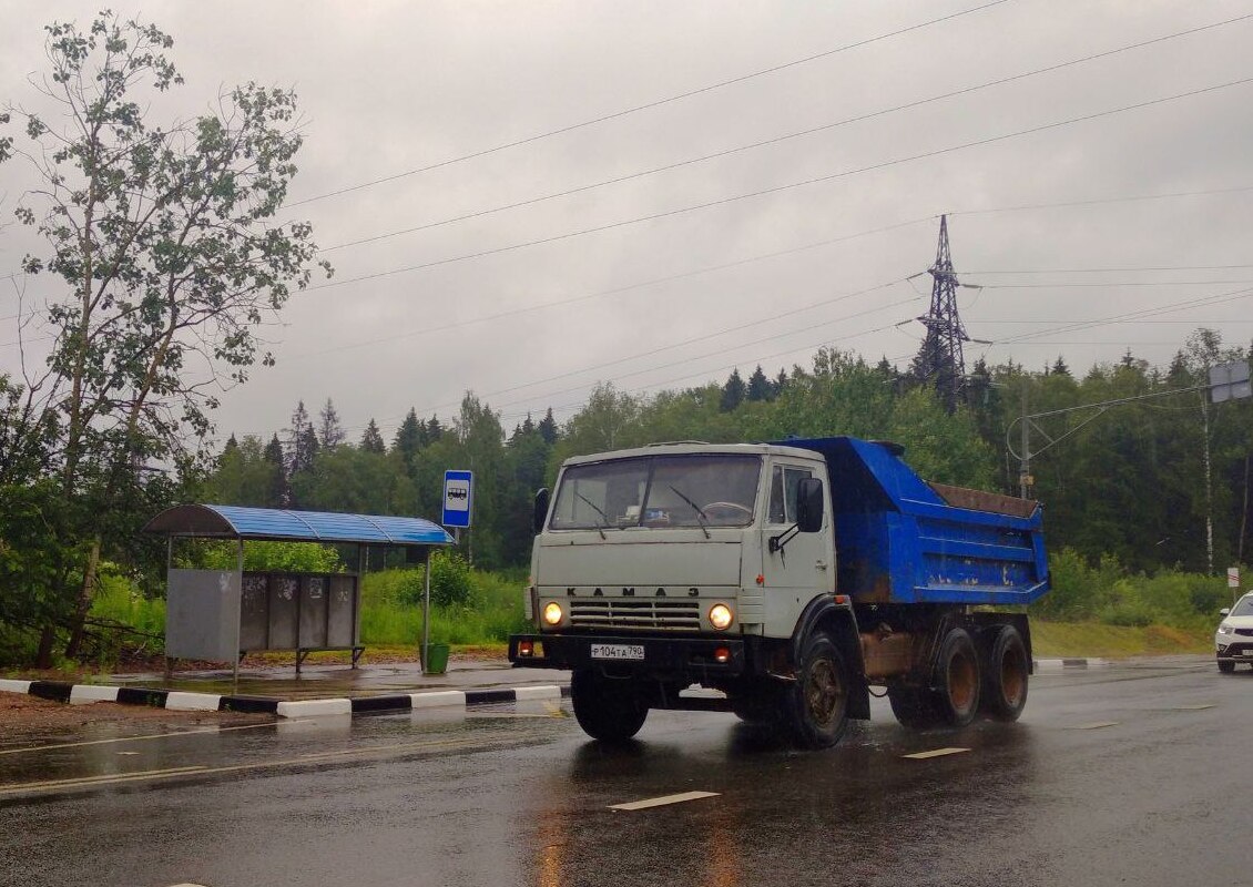 Московская область, № Р 104 ТА 790 — КамАЗ-55111 [551110]