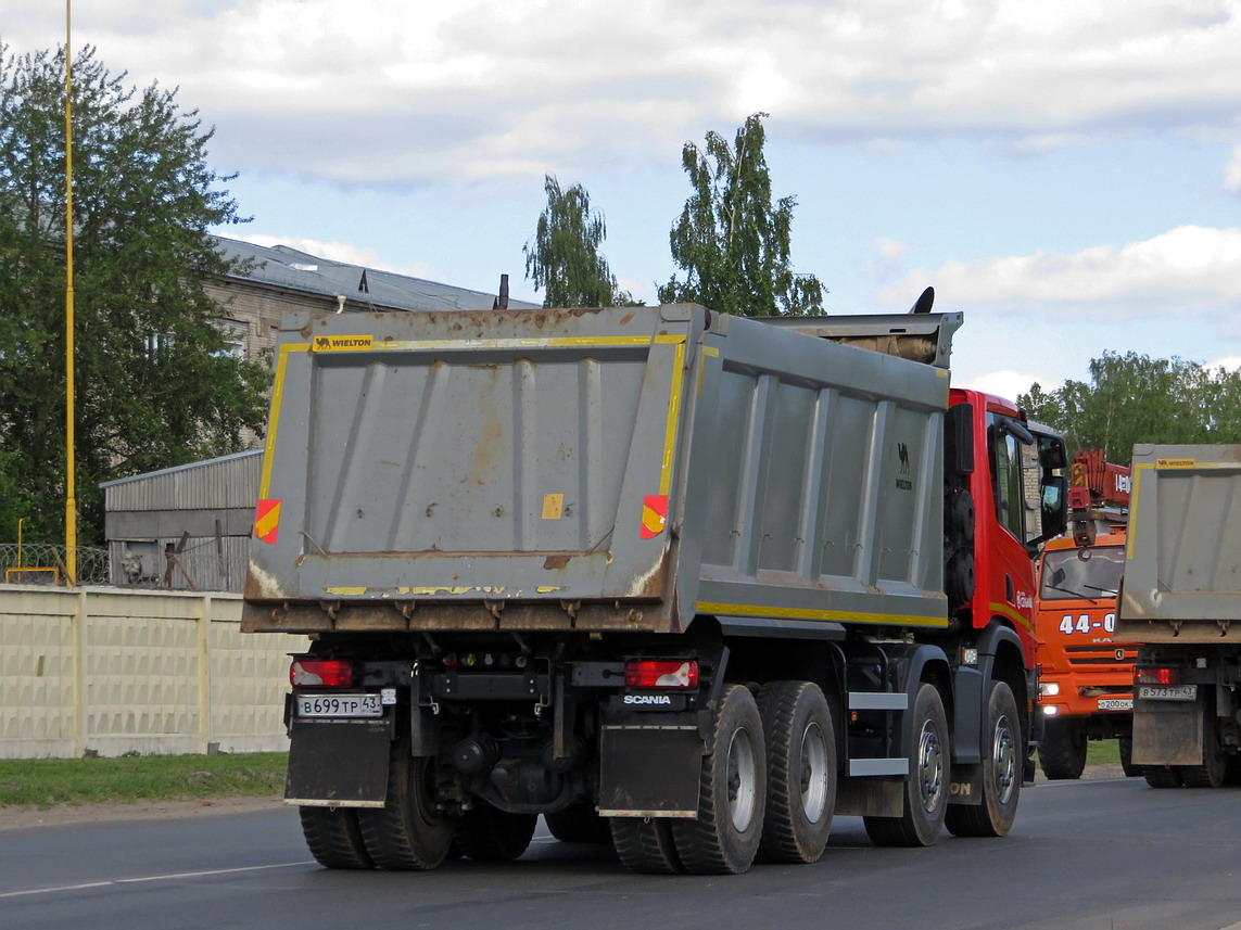 Кировская область, № В 699 ТР 43 — Scania ('2016) P440