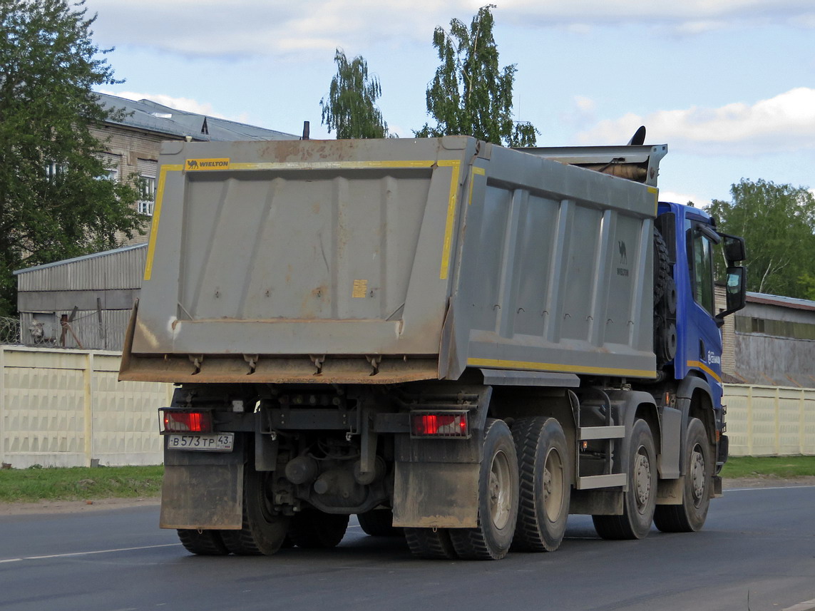 Кировская область, № В 573 ТР 43 — Scania ('2016) P440