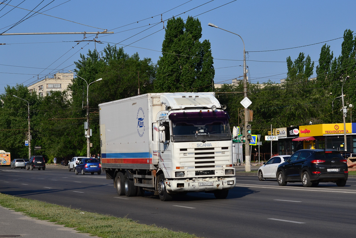 Волгоградская область, № Р 564 КТ 34 — Scania (III) R143H