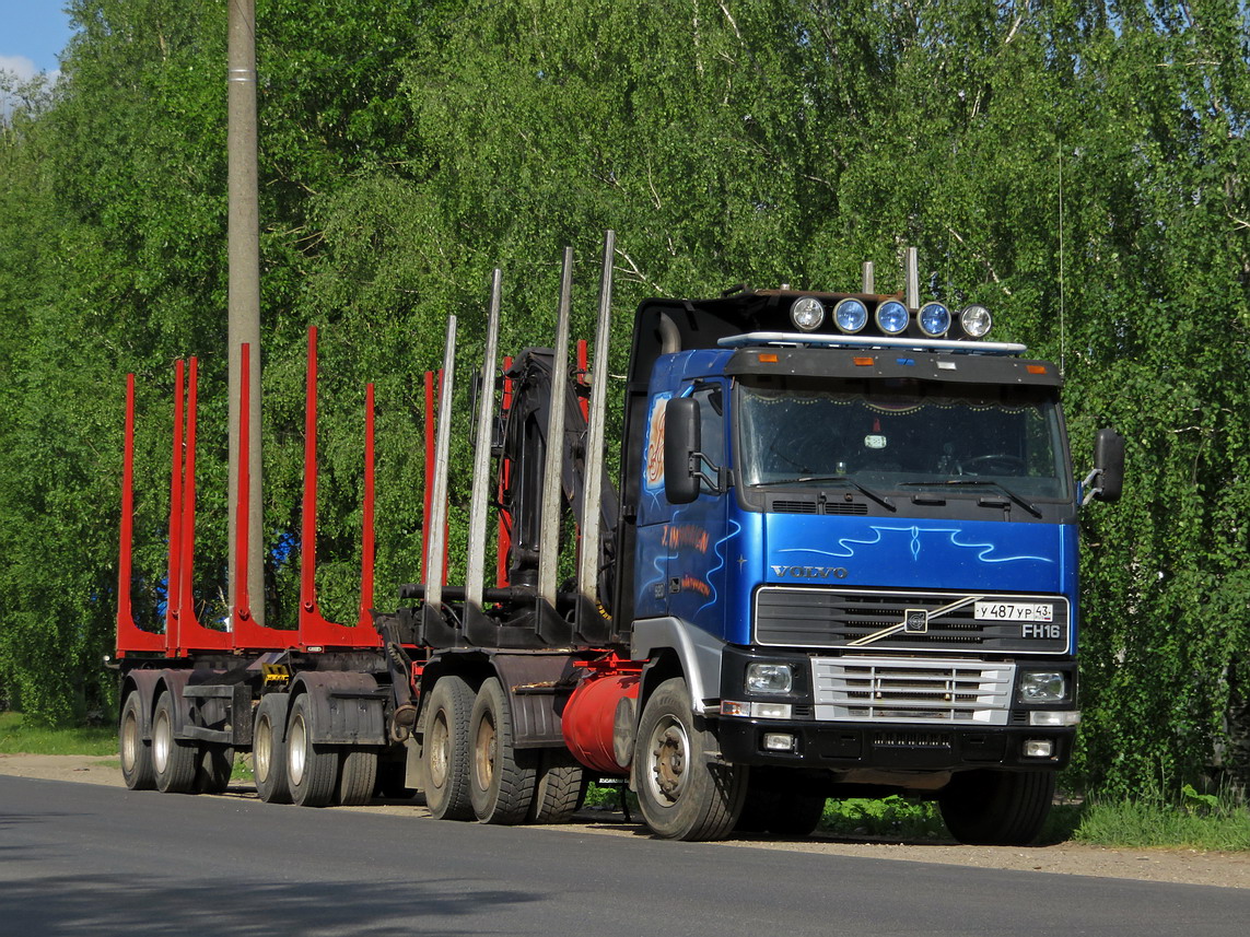 Кировская область, № У 487 УР 43 — Volvo ('1993) FH16.520