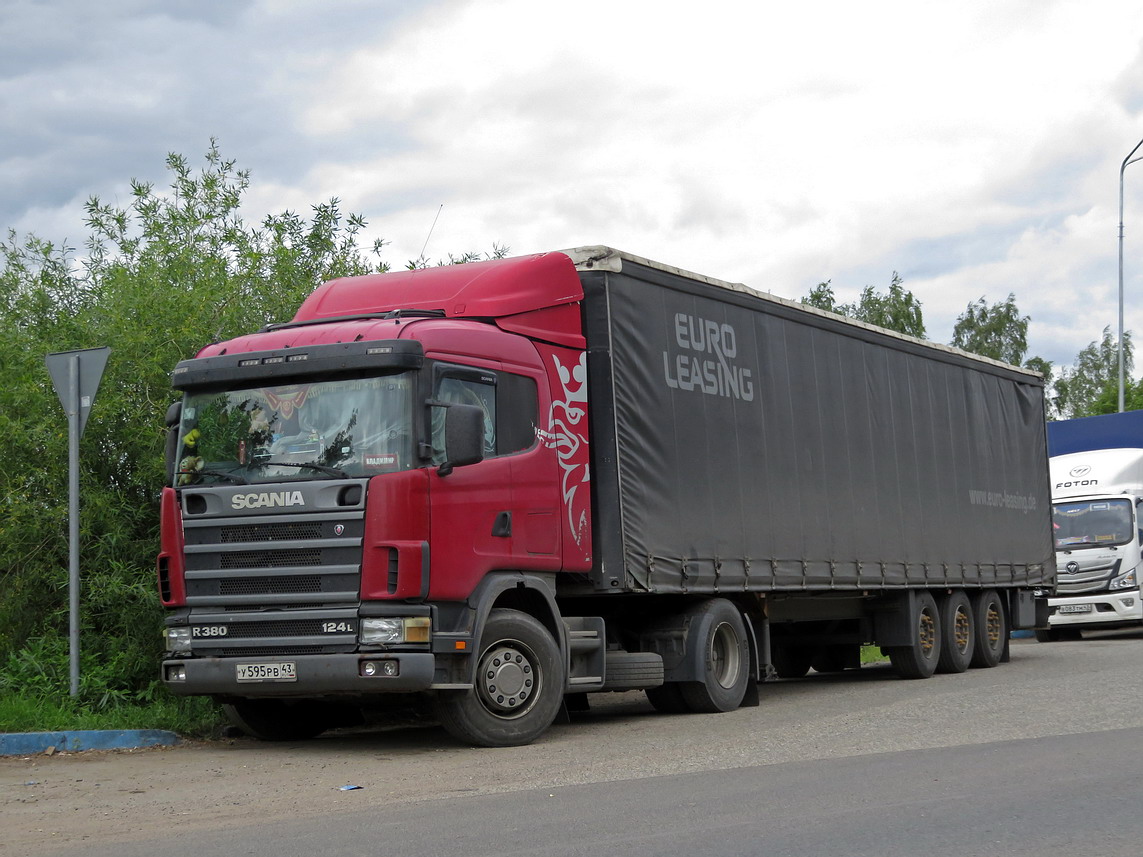 Кировская область, № У 595 РВ 43 — Scania ('2004) R380